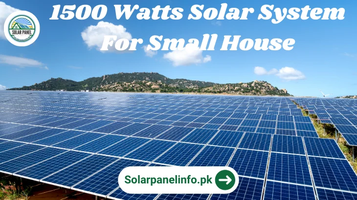 500 Watts Solar System For Small House