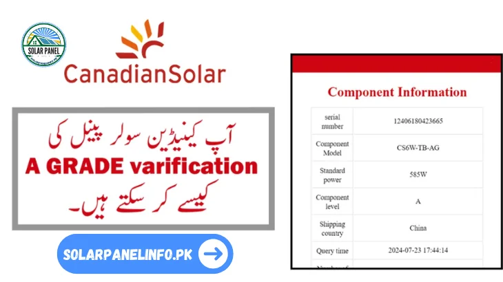 Canadian Solar Online Verification