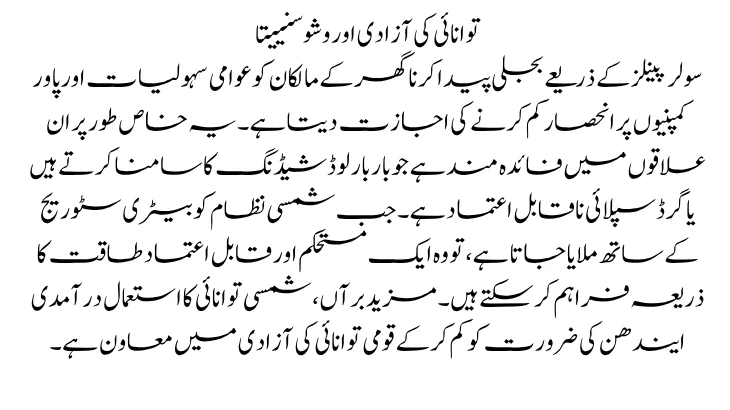 Energy Independence and Reliability