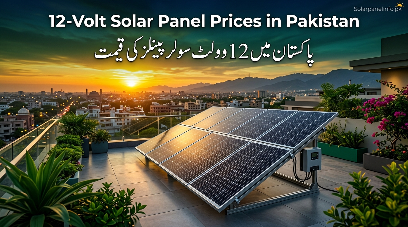 12-Volt Solar Panel Prices in Pakistan