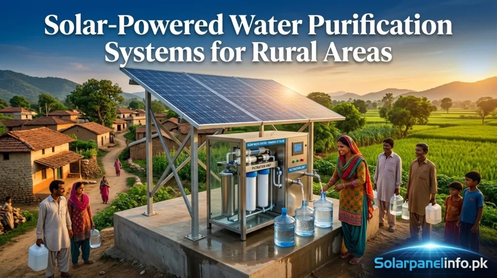 Solar-Powered Water Purification Systems for Rural Areas