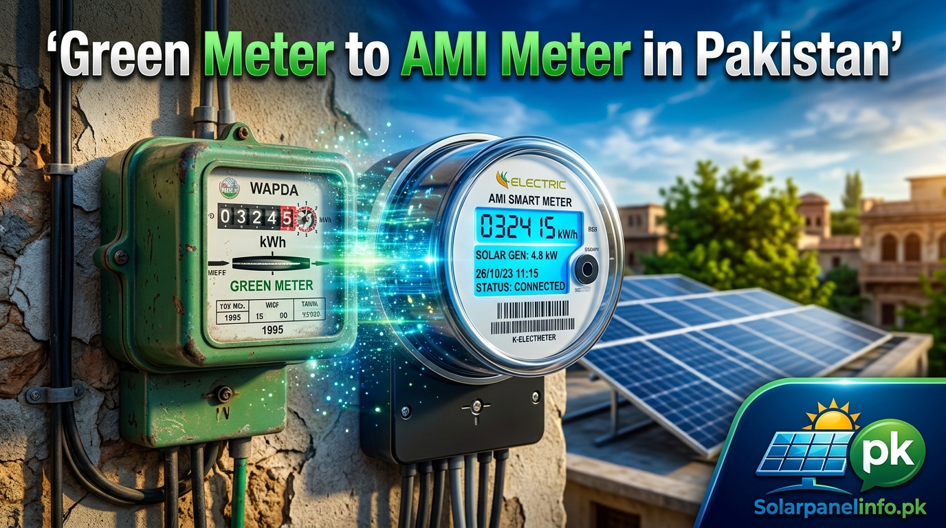 Green Meter to AMI Meter in Pakistan