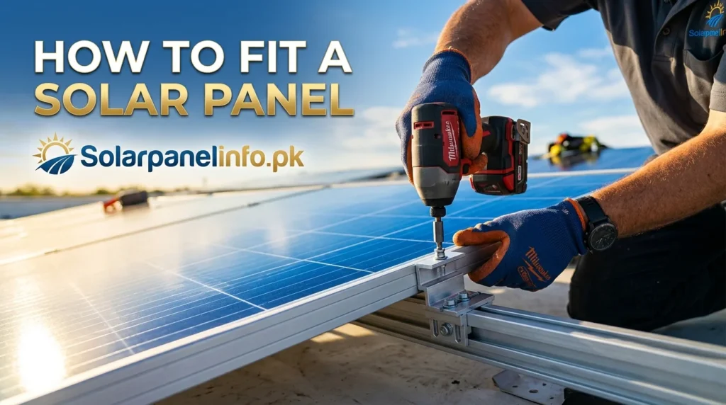 How to Fit a Solar Panel