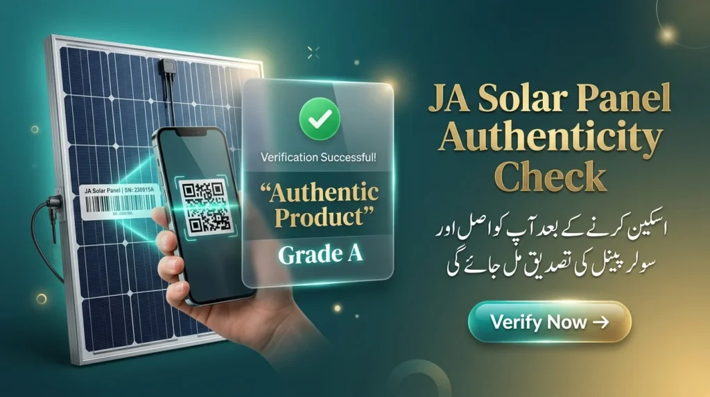 How to Check the Authenticity of JA Solar Panels