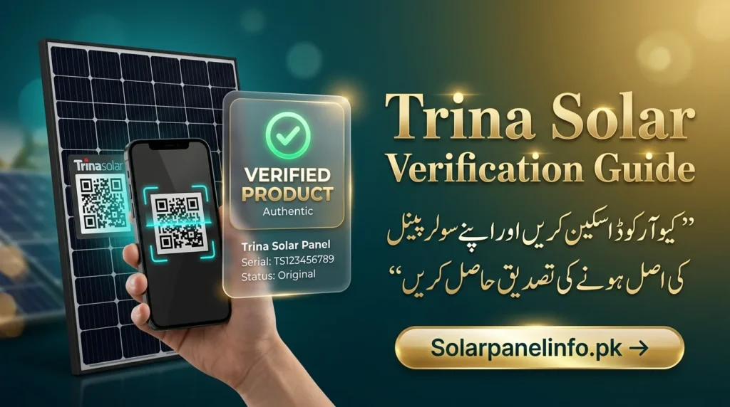 Trina Solar Panel Online Verification