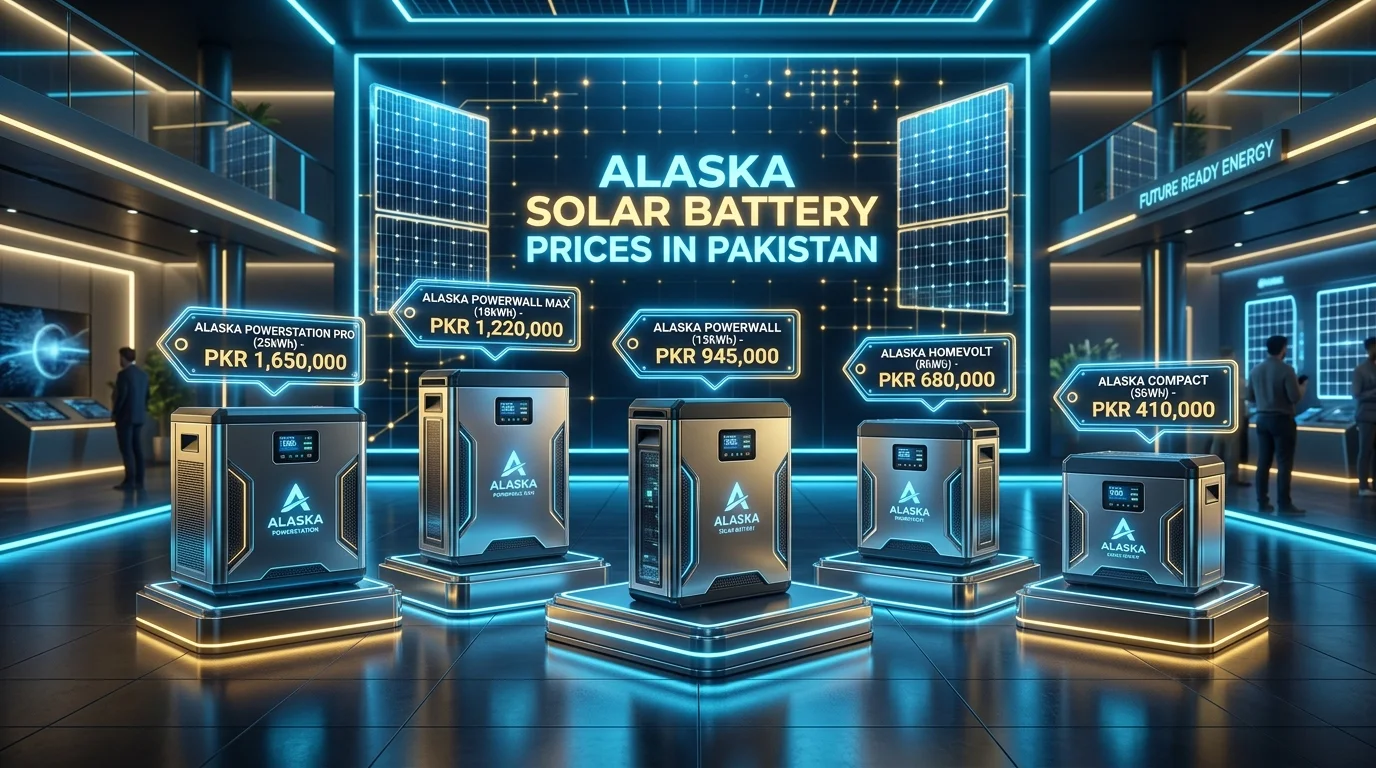Alaska Solar Battery in Pakistan