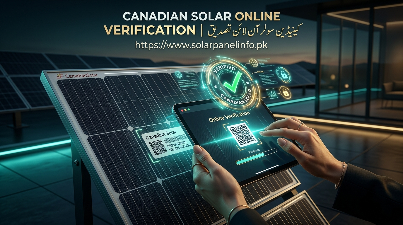 Canadian Solar Online Verification