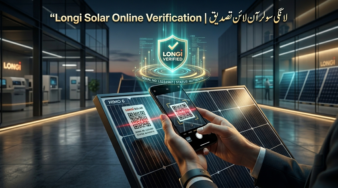 Longi Solar Online Verification