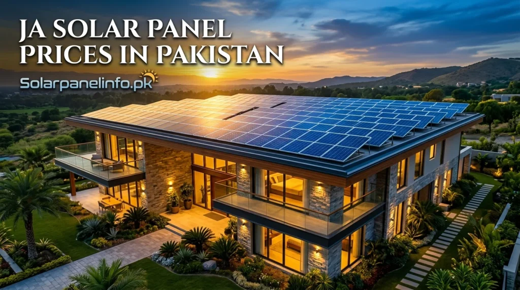 JA Solar Panel Prices in Pakistan
