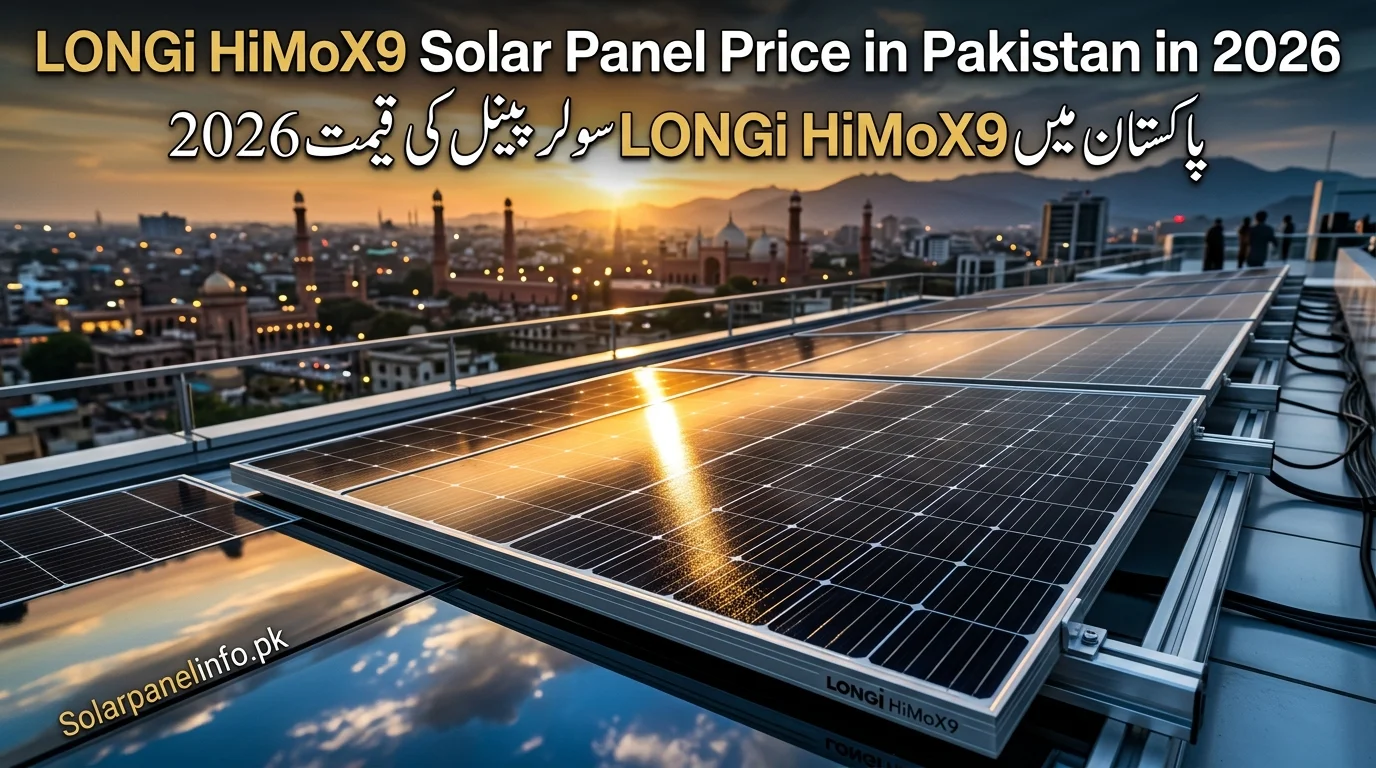LONGi Himox9 Solar Panel Price in Pakistan in 2026