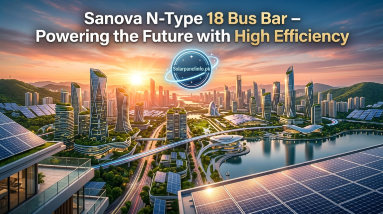 Sanova N-Type 18 Bus Bar – Powering the Future with High Efficiency