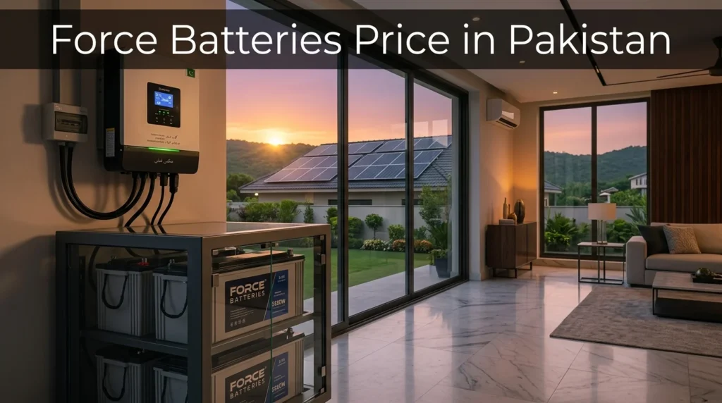 Force batteries in Pakistan