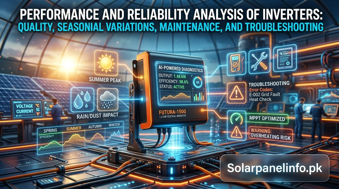 Performance and Reliability Analysis of Inverters: Quality, Seasonal Variations, Maintenance, and Troubleshooting