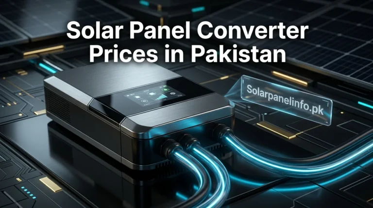 Solar Panel Converter Prices in Pakistan 