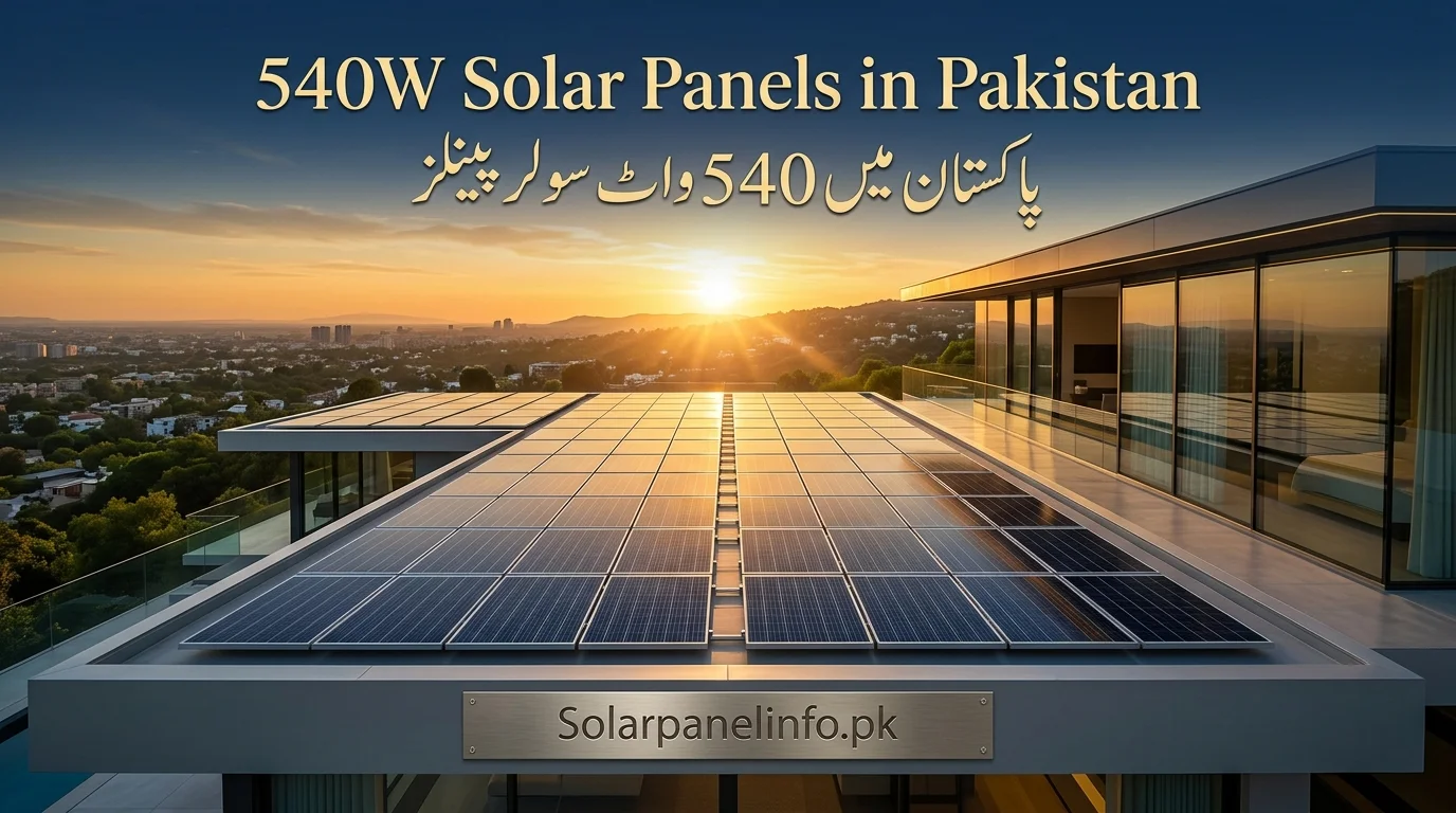 540-Watt Solar Panel Prices in Pakistan