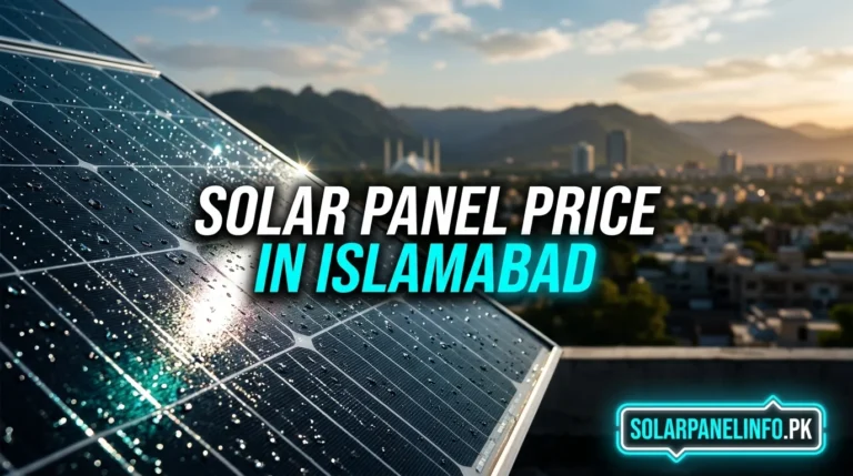 Solar panel price in Islamabad