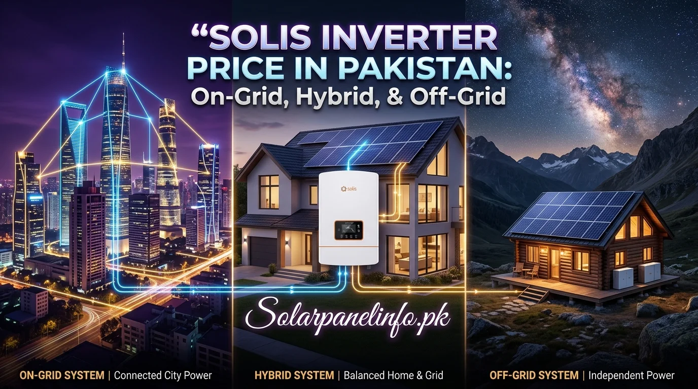 Solis Inverter Price in Pakistan: On-Grid, Hybrid, and Off-Grid