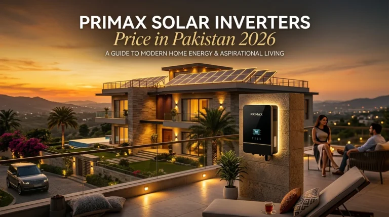 Primax Solar Inverters Price in Pakistan 2026