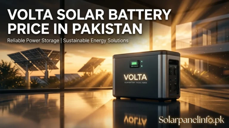 Volta Solar Battery Price in Pakistan 