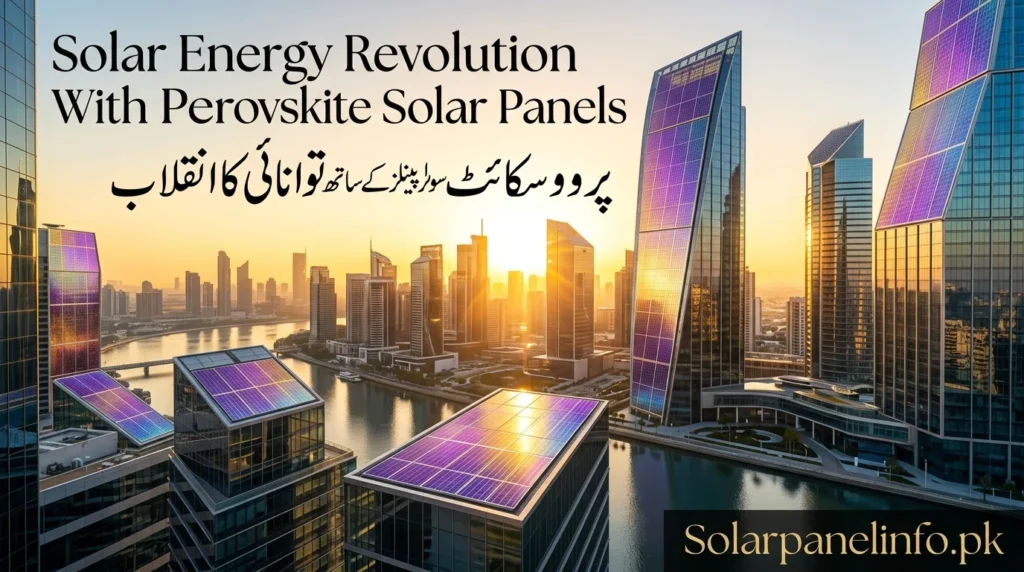 Solar Energy Revolution With Perovskite Solar Panels