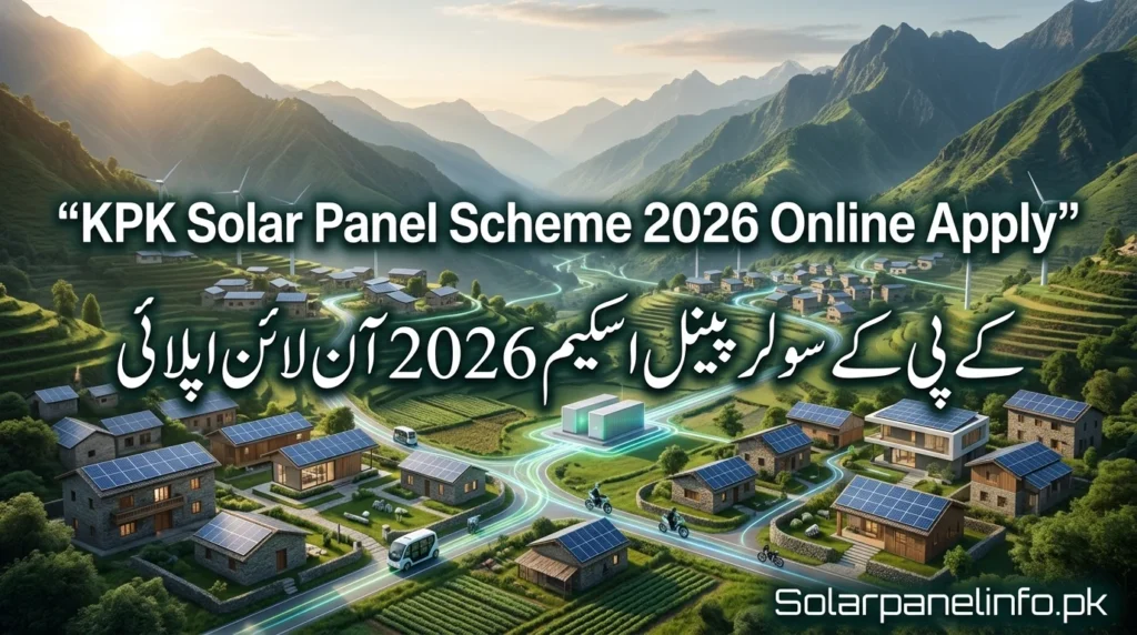 KPK Solar Panel Scheme 2026 Online Apply