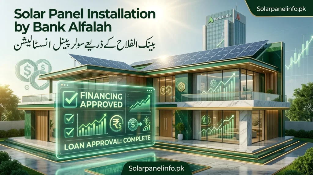Solar Panel Installation by Bank Alfalah