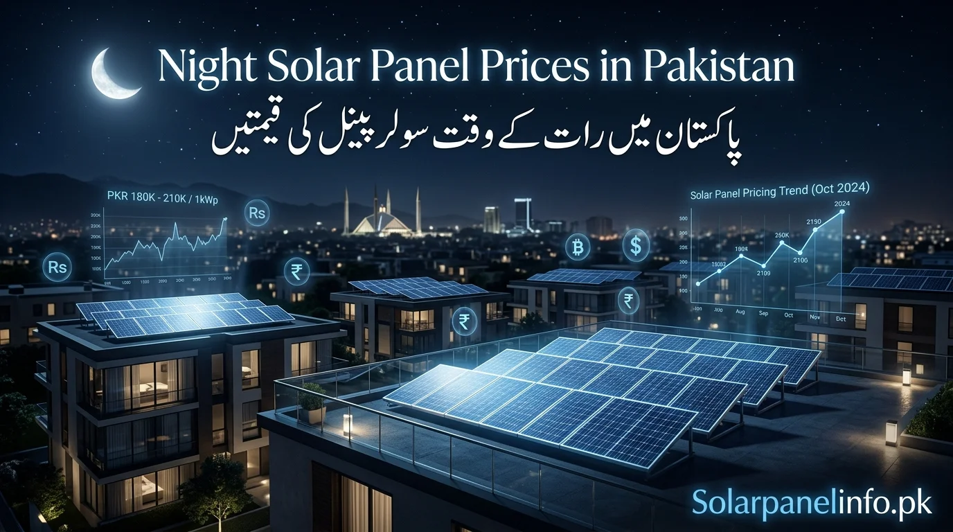 Night Solar Panel Prices in Pakistan