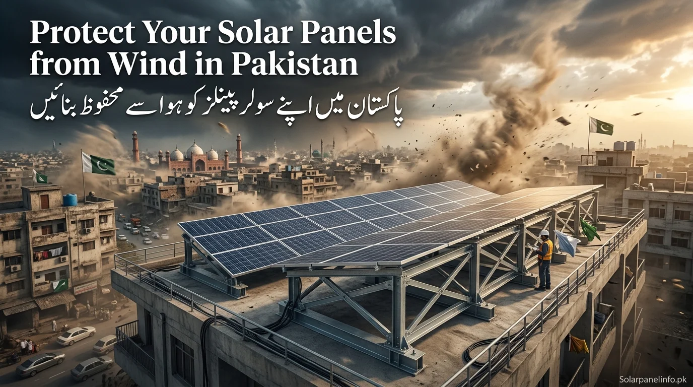 Protect Your Solar Panels from Wind in Pakistan
