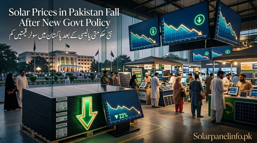 Solar Prices in Pakistan Fall After New Govt Policy