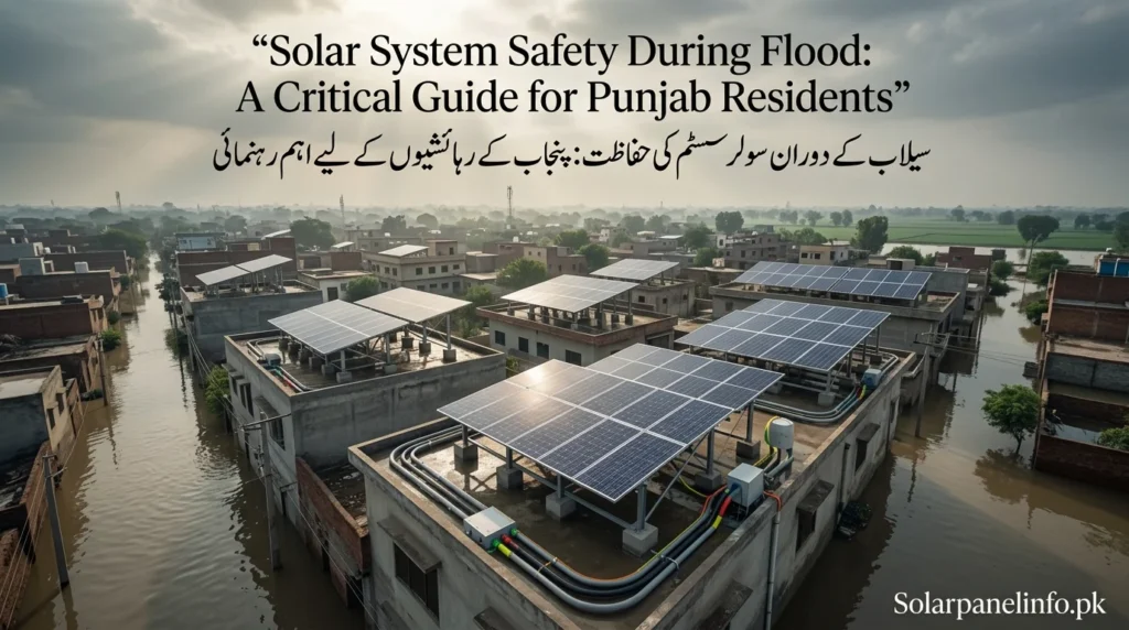 Solar System Safety During Flood: A Critical Guide for Punjab Residents 