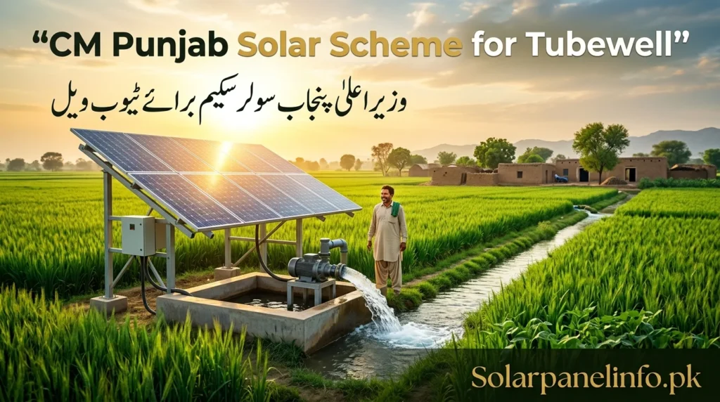 CM Punjab Solar Scheme for Tubewell