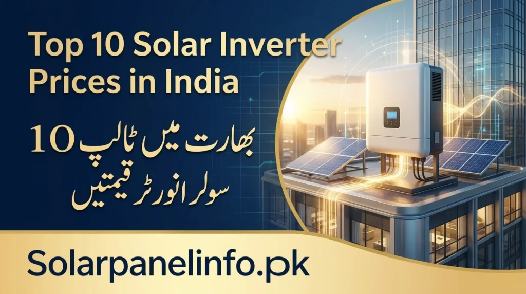 Top 10 Solar Inverter Prices in India